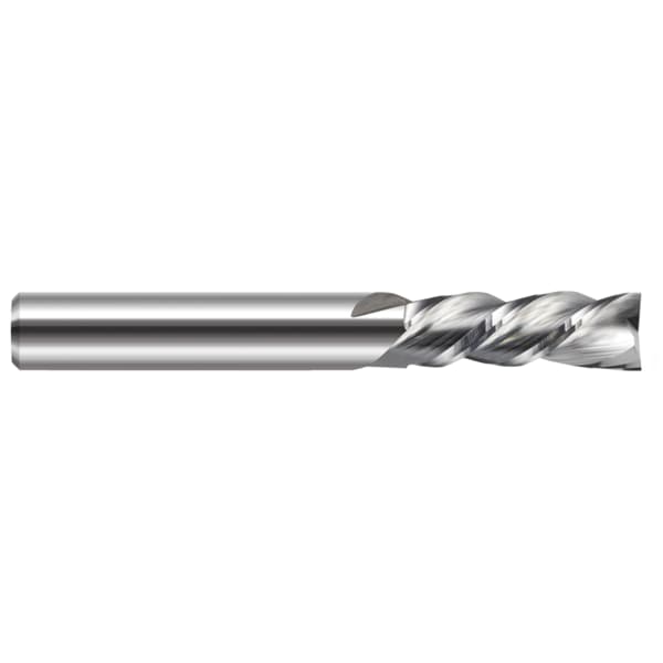 End Mill for Plastics - 2 Flute - Square, 0.0620" (1/16), Length of Cut: 5/16"